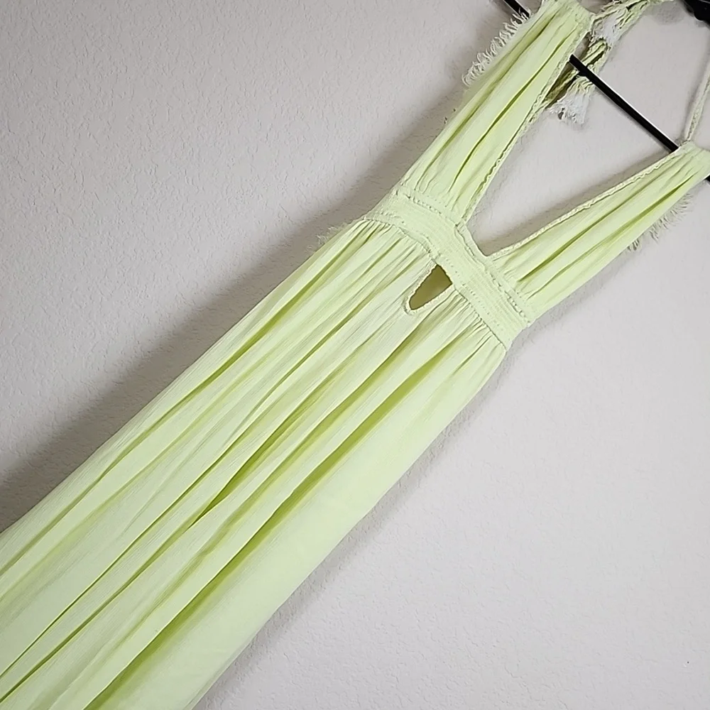Free People Boho Summer Neon Maxi Dress - Picture 3 of 7